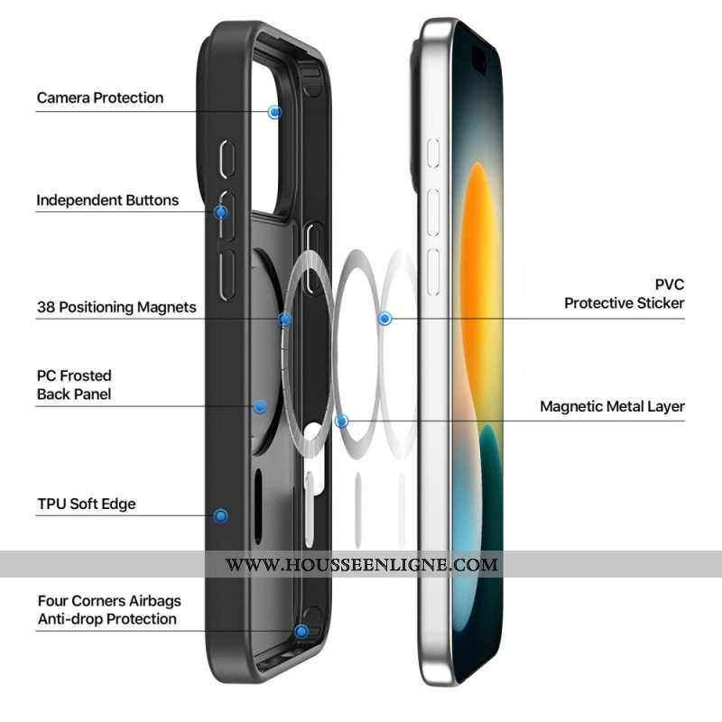 Coque pour iPhone 17 Pro Yind Series DUX DUCIS