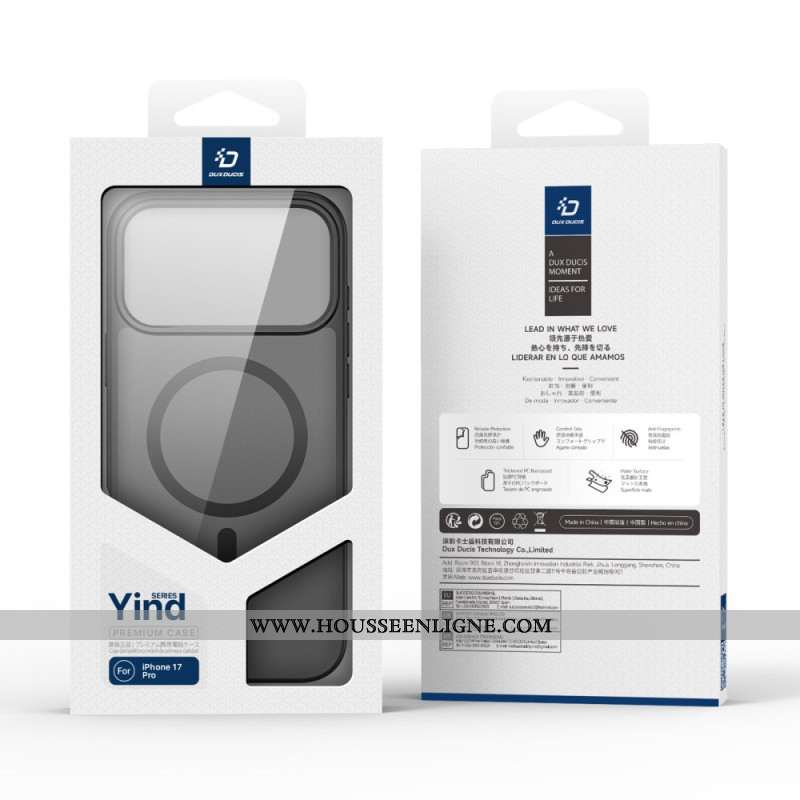 Coque pour iPhone 17 Pro Yind Series DUX DUCIS