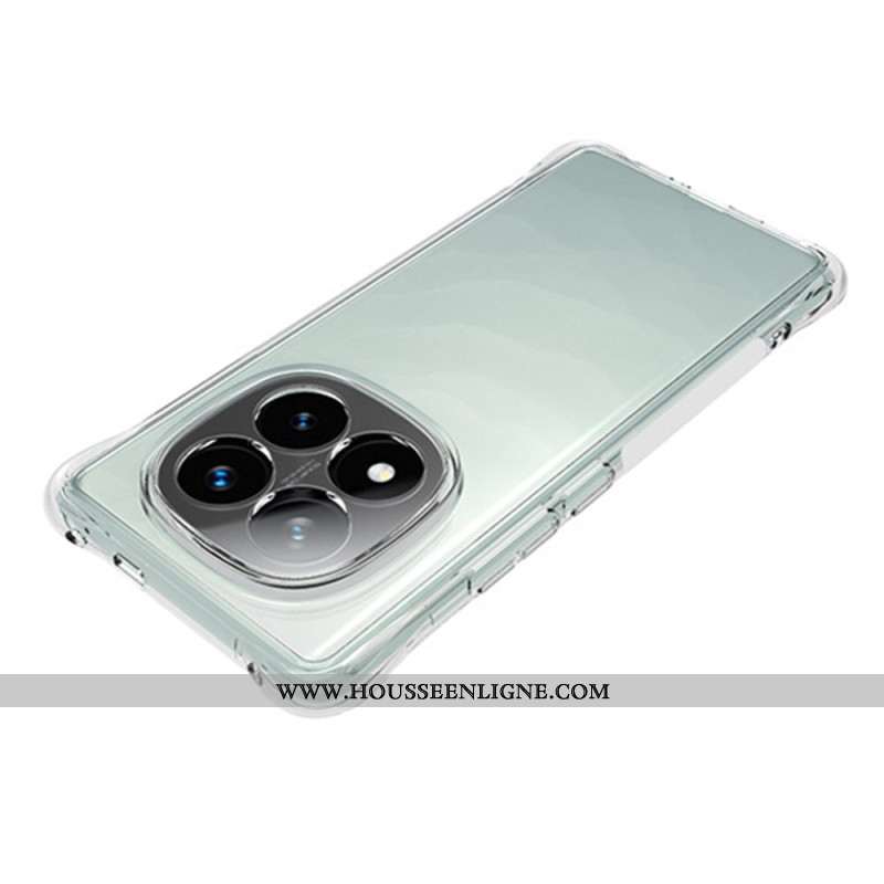 Coque transparente antidérapante pour Xiaomi Redmi Note 14 Pro Plus 5G Transparente Renforcée