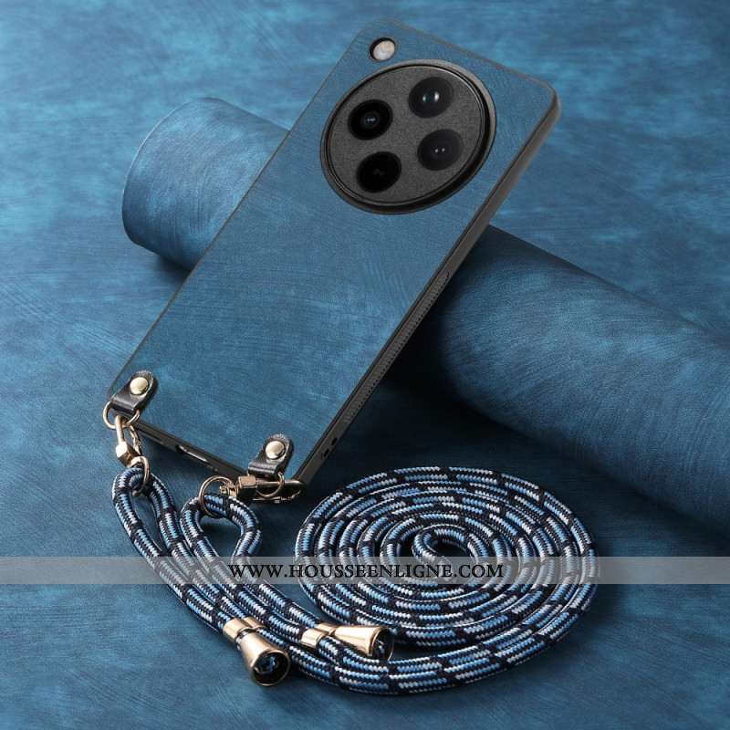 Coque à Cordon Oppo Find X8 Pro Simili Cuir