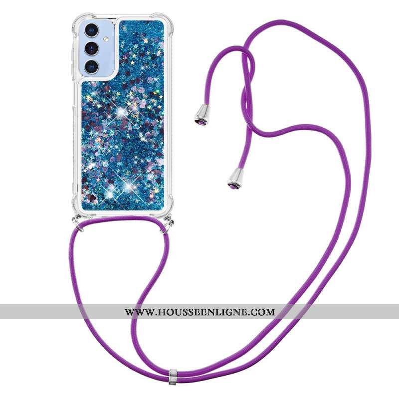 Coque à Cordon Samsung Galaxy A17 4G / 5G Paillettes