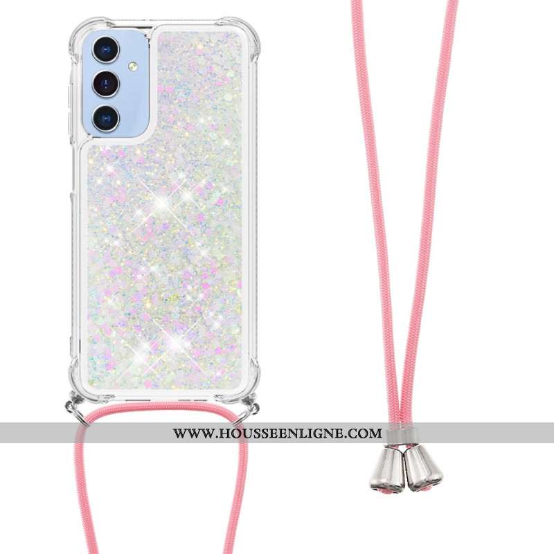 Coque à Cordon Samsung Galaxy A17 4G / 5G Paillettes