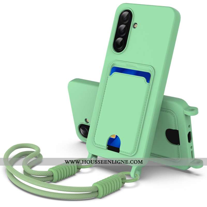 Coque à Cordon Samsung Galaxy A17 4G / 5G Porte-Carte