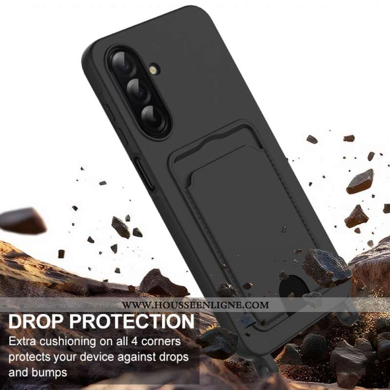 Coque à Cordon Samsung Galaxy A17 4G / 5G Porte-Carte
