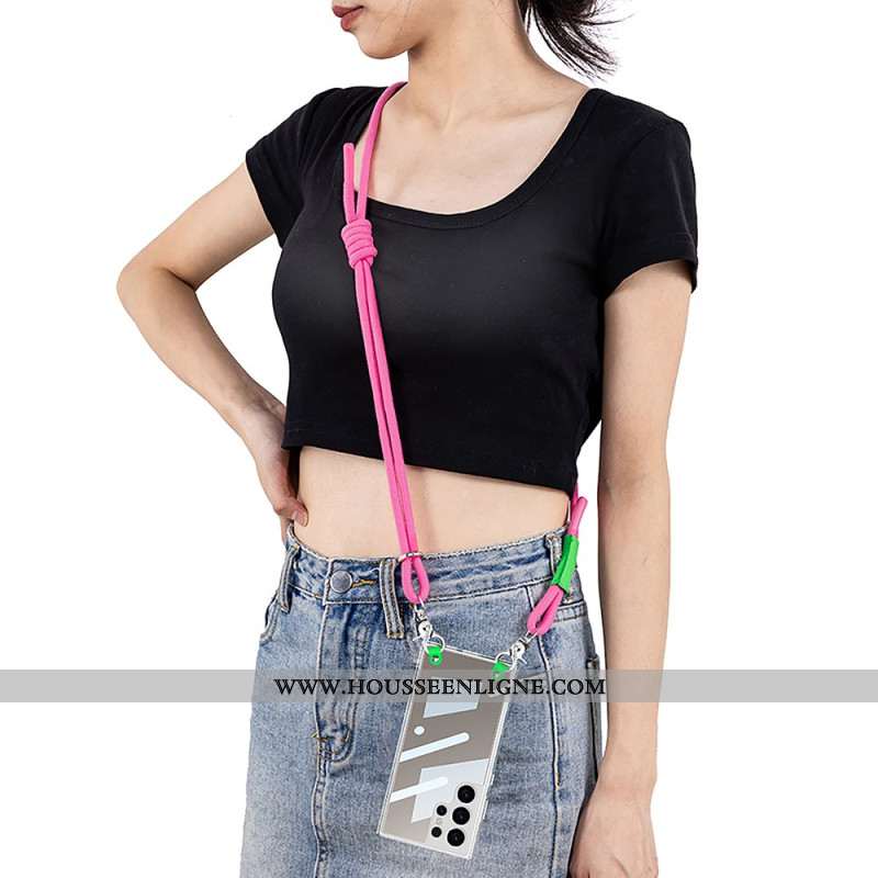 Coque à Cordon Samsung Galaxy S25 5G Color