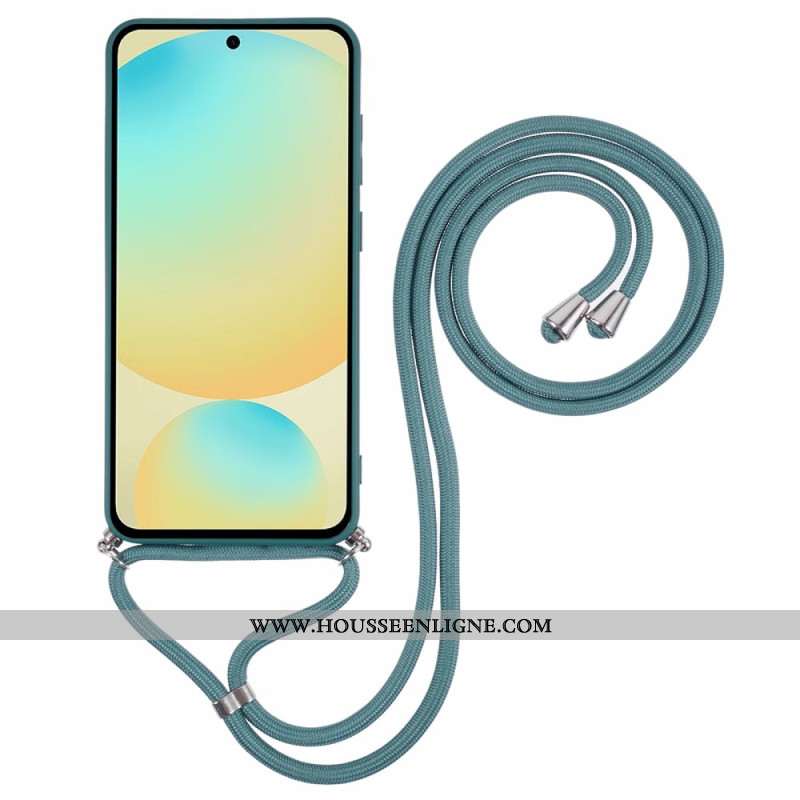 Coque à Cordon Samsung Galaxy S25 5G Silicone Flexible