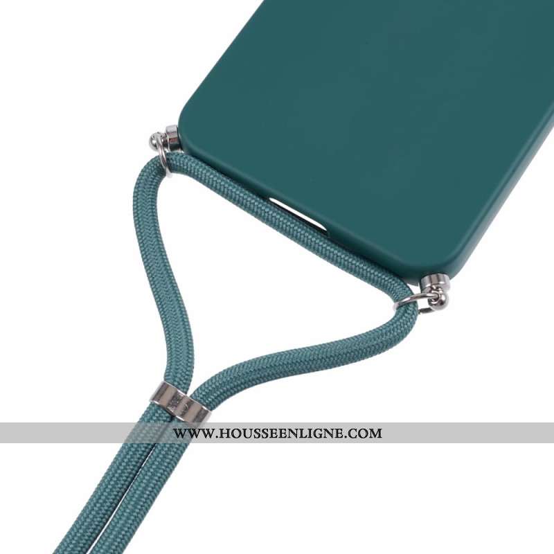 Coque à Cordon Samsung Galaxy S25 5G Silicone Flexible