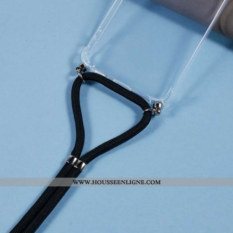 Coque à Cordon Samsung Galaxy S25 5G Transparente