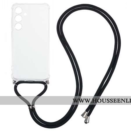 Coque à Cordon Samsung Galaxy S25 FE Transparente