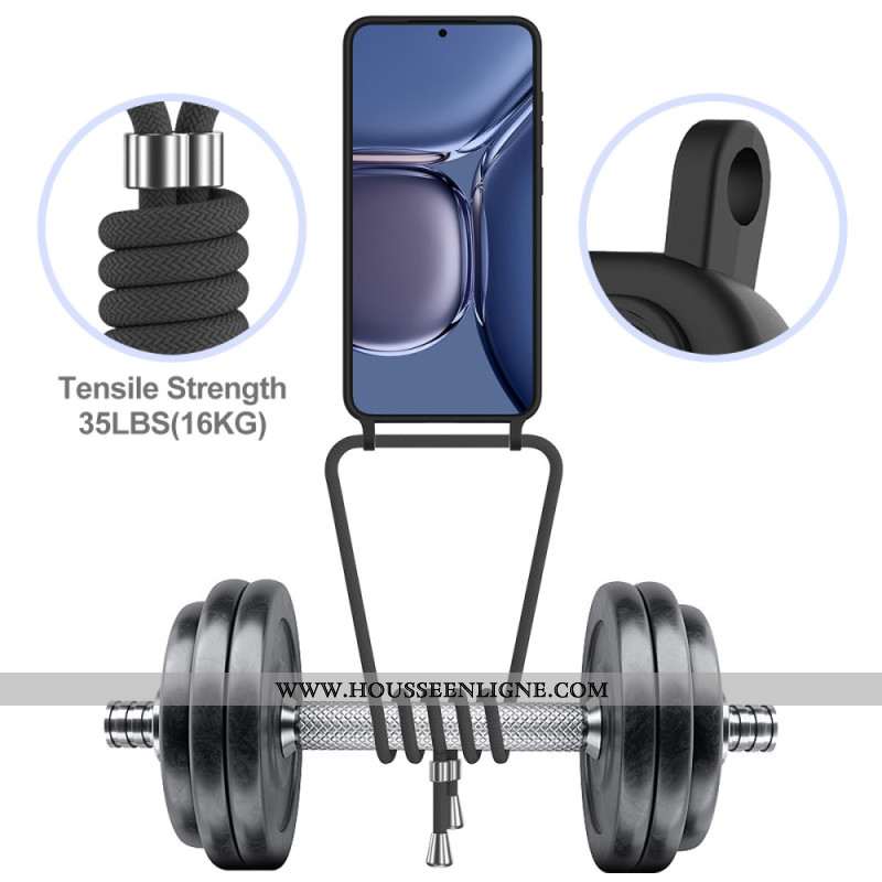 Coque à Cordon Samsung Galaxy S25 Plus 5G Porte-Carte