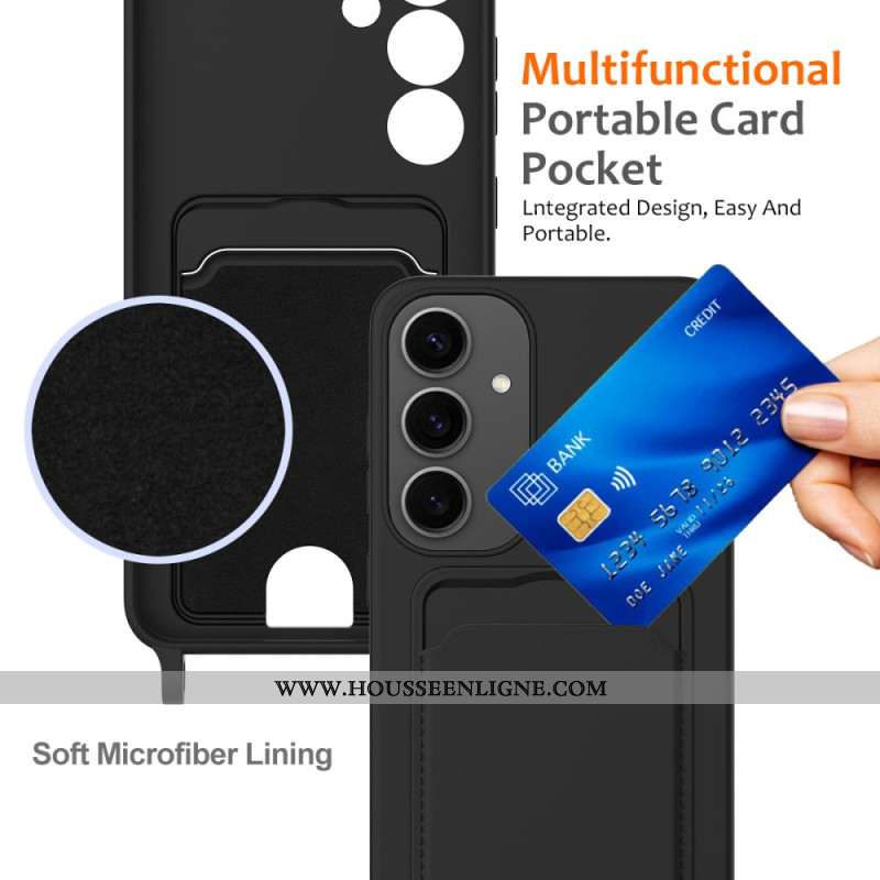 Coque à Cordon Samsung Galaxy S25 Plus 5G Porte-Carte