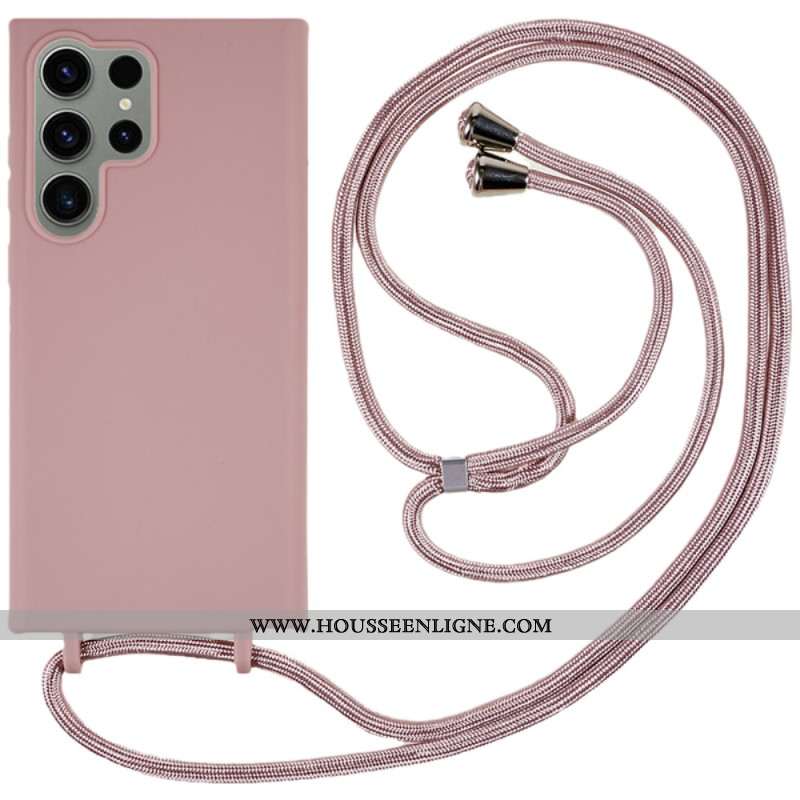 Coque à Cordon Samsung Galaxy S25 Ultra 5G Ajustable