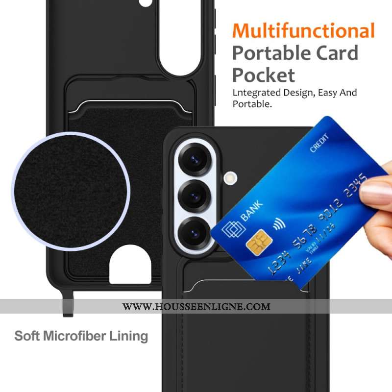 Coque à Cordon Samsung Galaxy S26 Porte-Carte