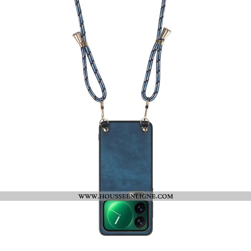 Coque à Cordon Xiaomi 17 Pro Effet Daim