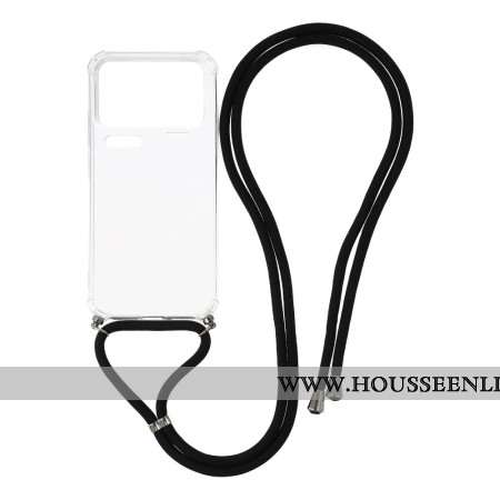 Coque à Cordon Xiaomi 17 Pro Max Transparente
