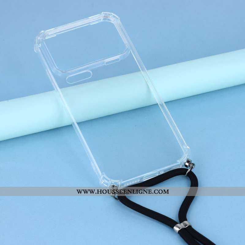 Coque à Cordon Xiaomi 17 Pro Max Transparente