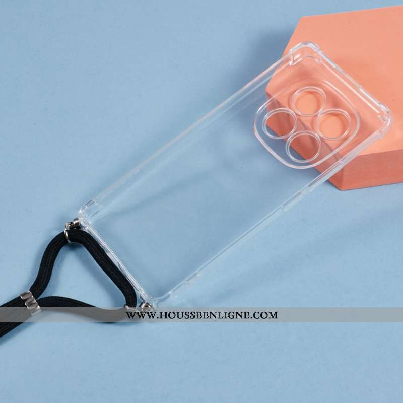 Coque à Cordon Xiaomi Redmi Note 14 Pro 5G / Poco X7 Transparente