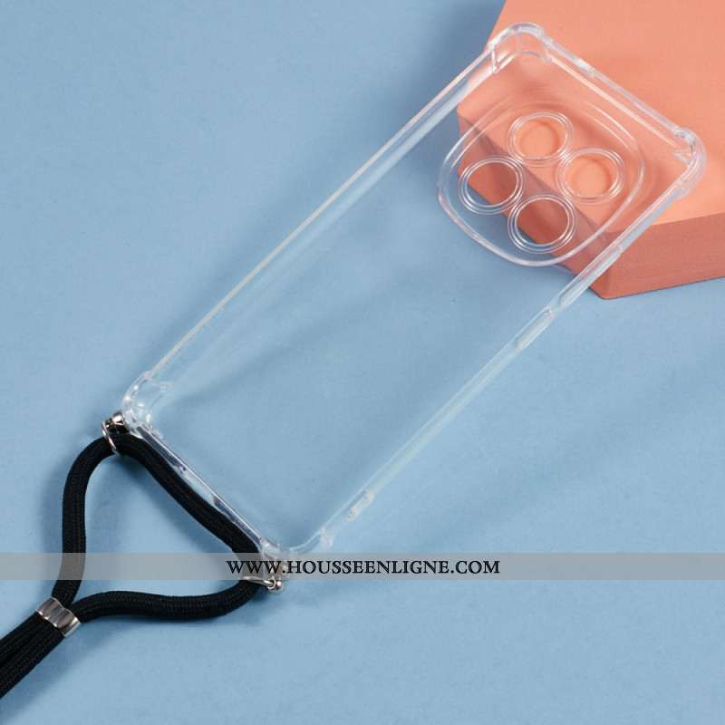 Coque à Cordon Xiaomi Redmi Note 15 Pro Plus 5G / Poco M8 Pro 5G Transparente