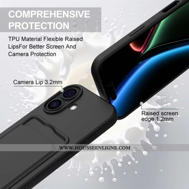 Coque à Cordon iPhone 17 Porte-Carte