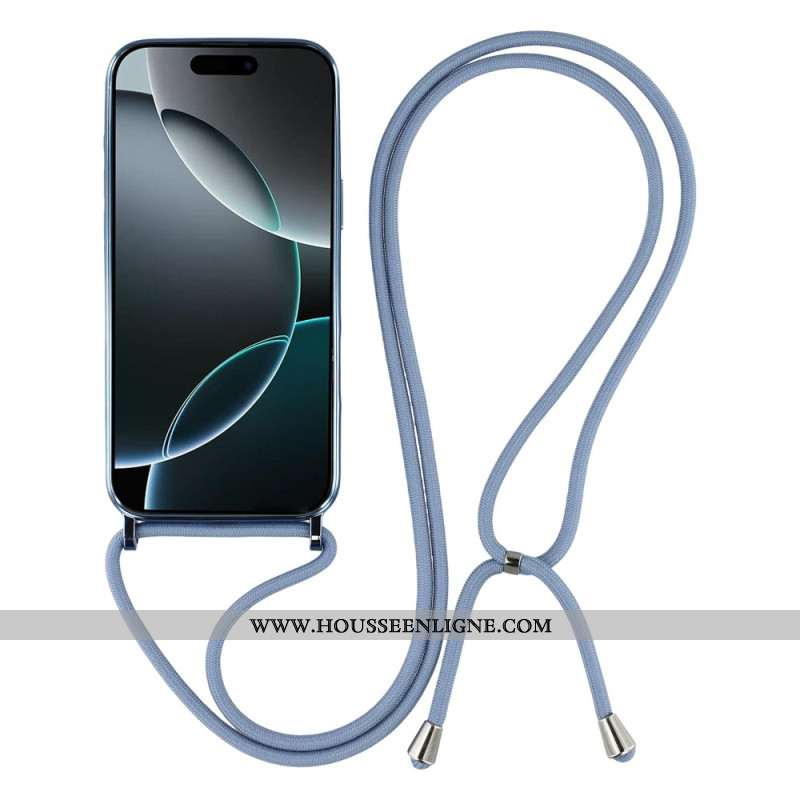 Coque à Cordon iPhone 17 Pro Max MagSafe Transparente