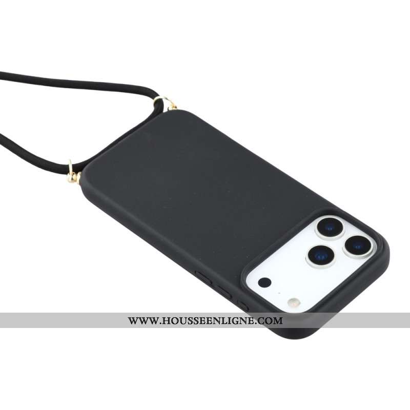 Coque à Cordon iPhone 17 Pro Silicone