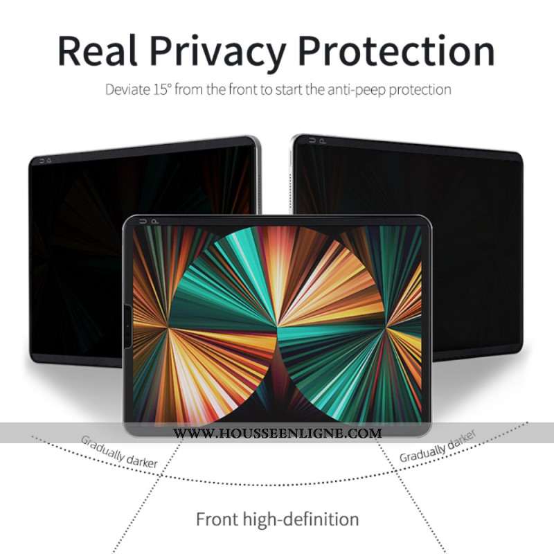 Film de Protection pour Écran Samsung Galaxy Tab S10 Lite / S10 FE / Tab S9 / S8 / S7 Mat Anti-Espio