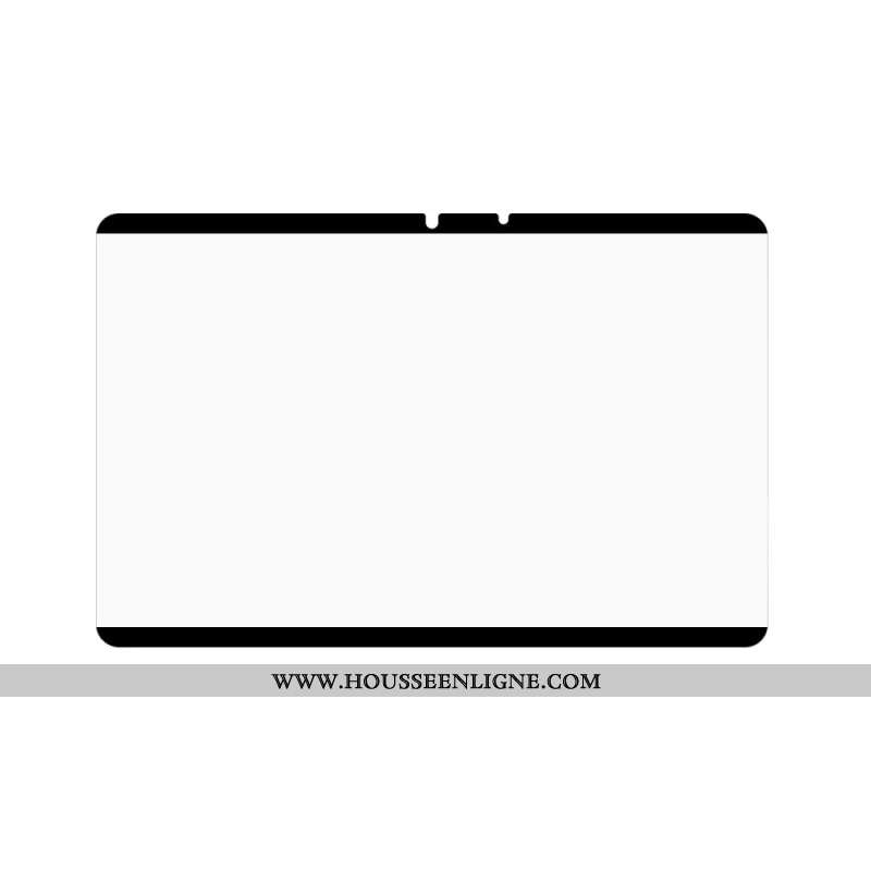 Film de Protection Écran Samsung Galaxy Tab S10 FE / S9 FE / S9 / S8 / S7 Rebords Noirs