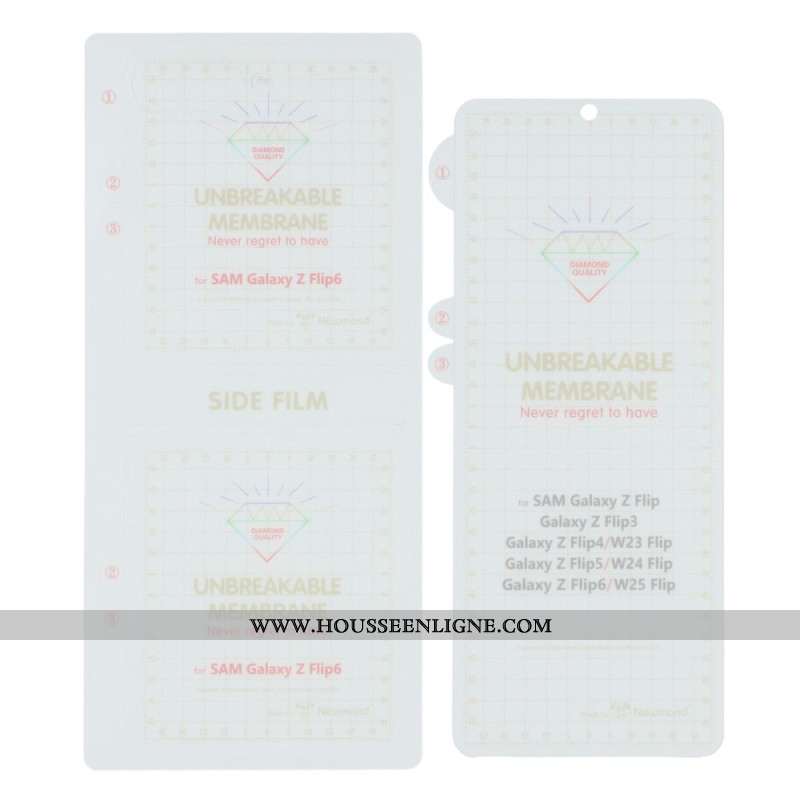 Films de Protections Complets pour Écran Samsung Galaxy Z Flip 7 FE 5G