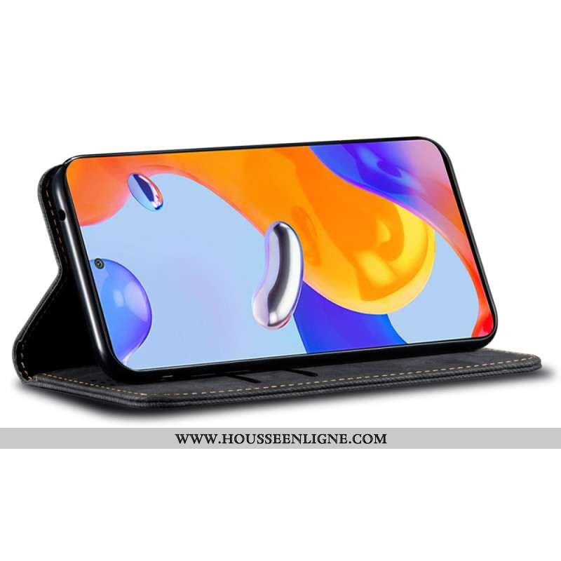 Flip Cover Huawei Nova 13 Pro Effet Jeans