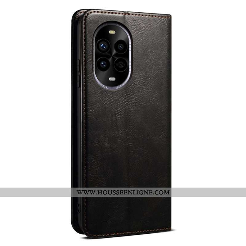 Flip Cover Huawei Nova 13 Pro Simili Cuir Ciré