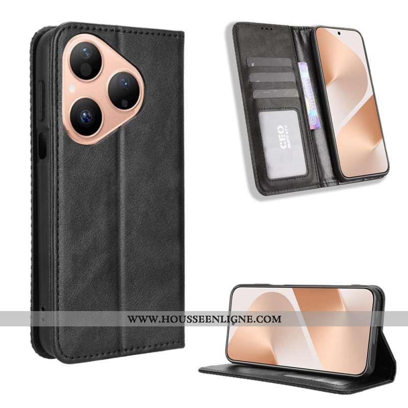 Flip Cover Huawei Pura 80 Frise Vintage