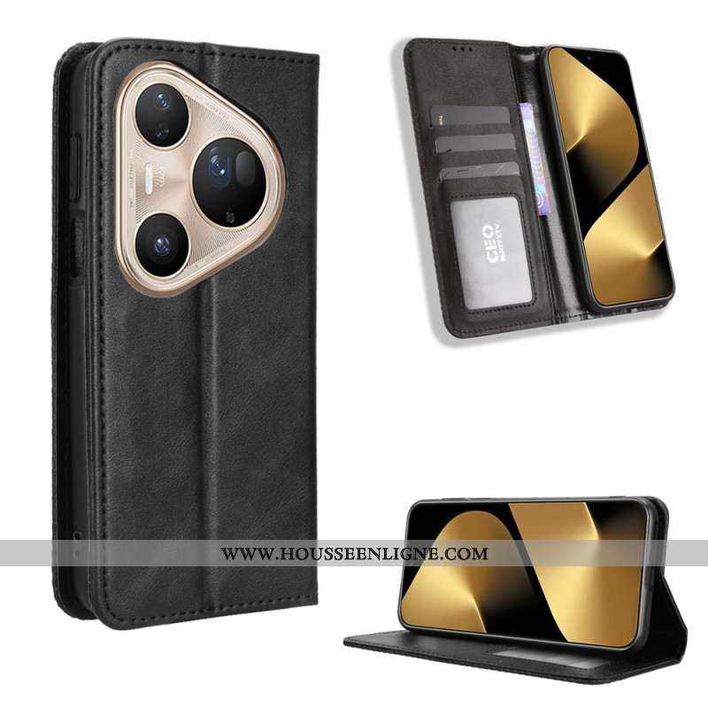 Flip Cover Huawei Pura 80 Ultra Frise Vintage