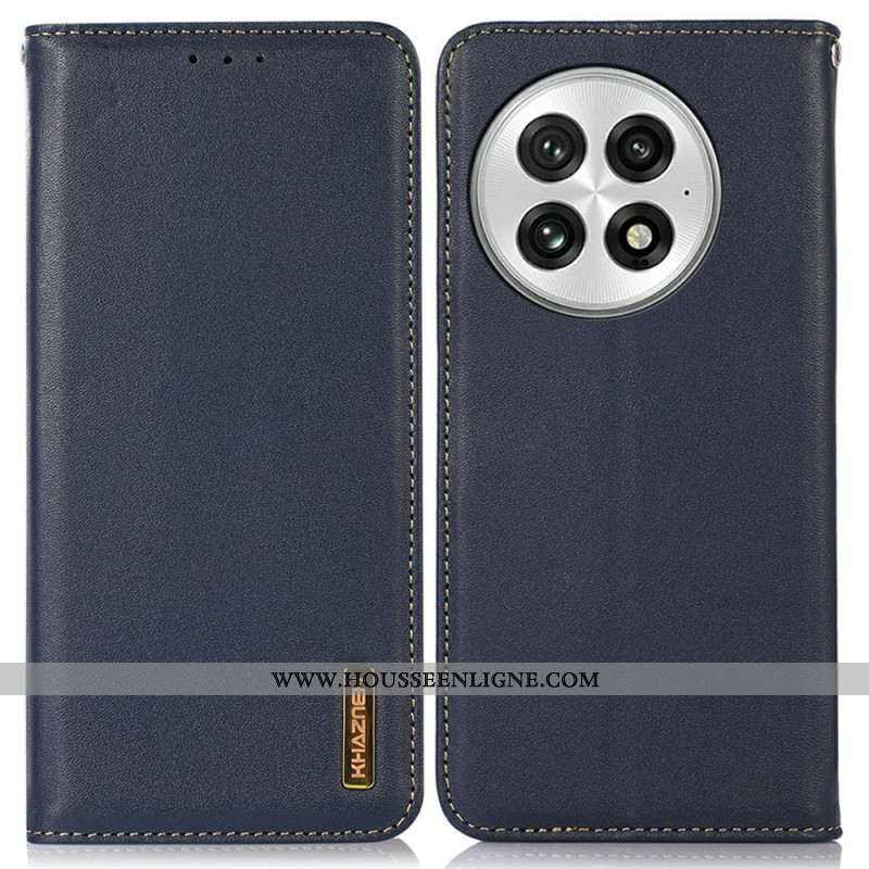 Flip Cover OnePlus 13 Cuir Texture Nappa KHAZNEH