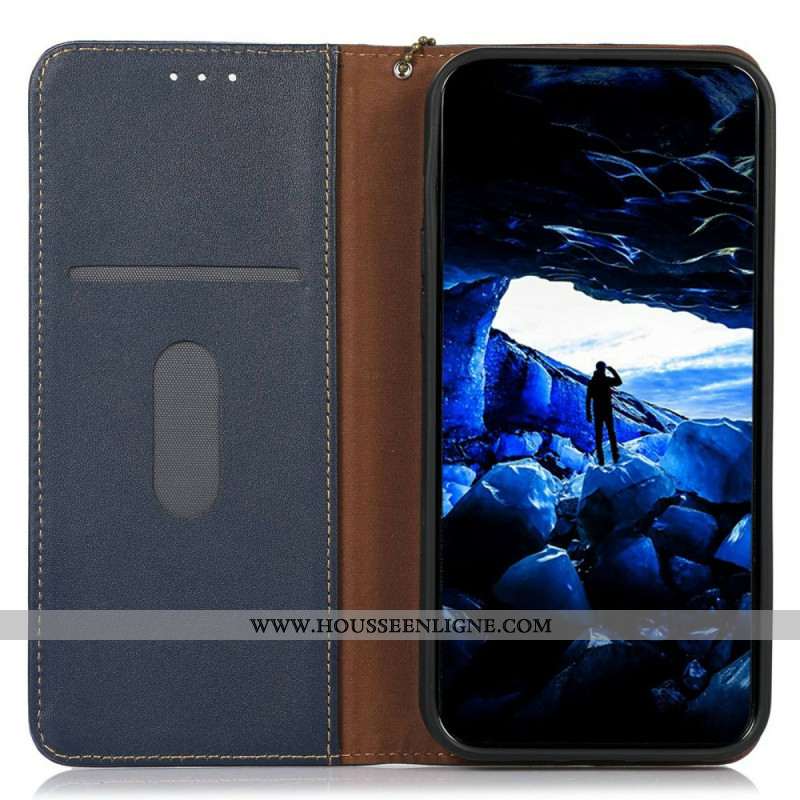 Flip Cover OnePlus 13 Cuir Texture Nappa KHAZNEH