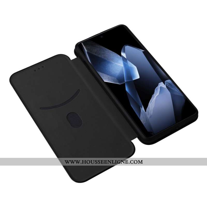 Flip Cover OnePlus 13 Fibre Carbone