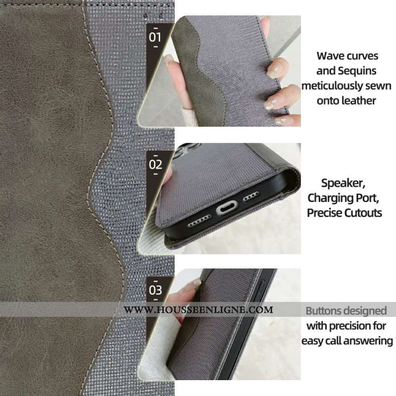 Flip Cover OnePlus 13 Ondulation