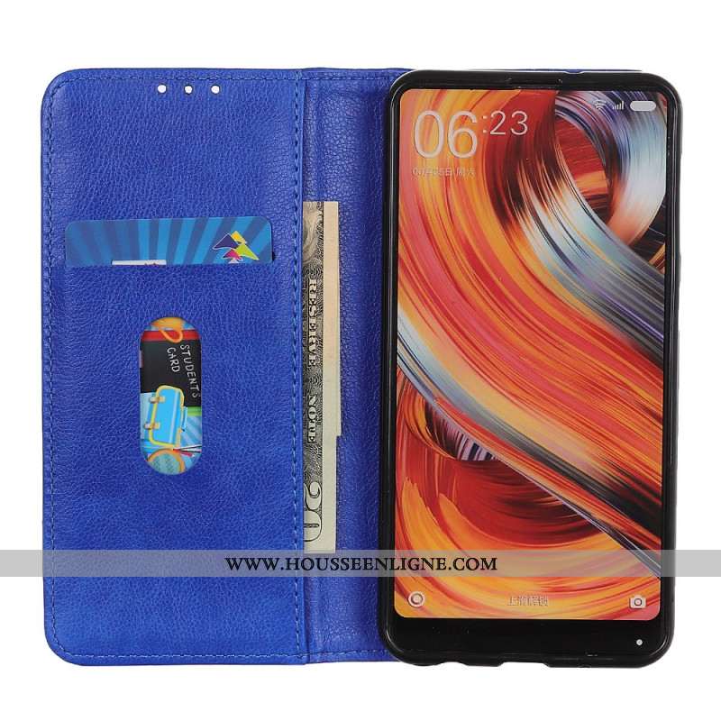 Flip Cover OnePlus 13R Cuir Fendu