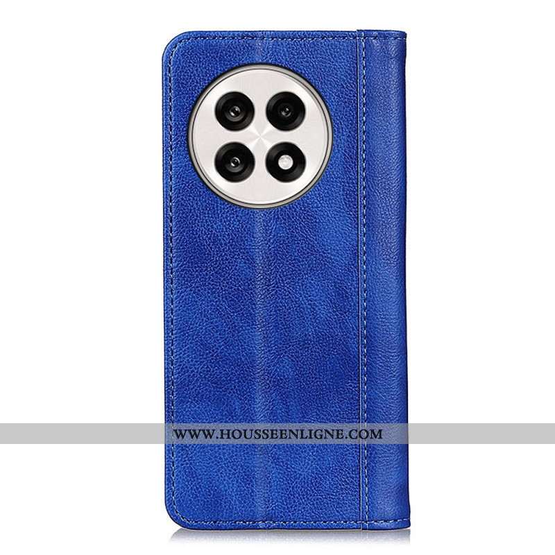 Flip Cover OnePlus 13R Cuir Fendu