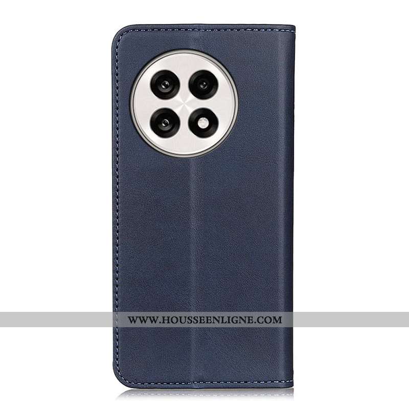 Flip Cover OnePlus 13R Cuir Fendu