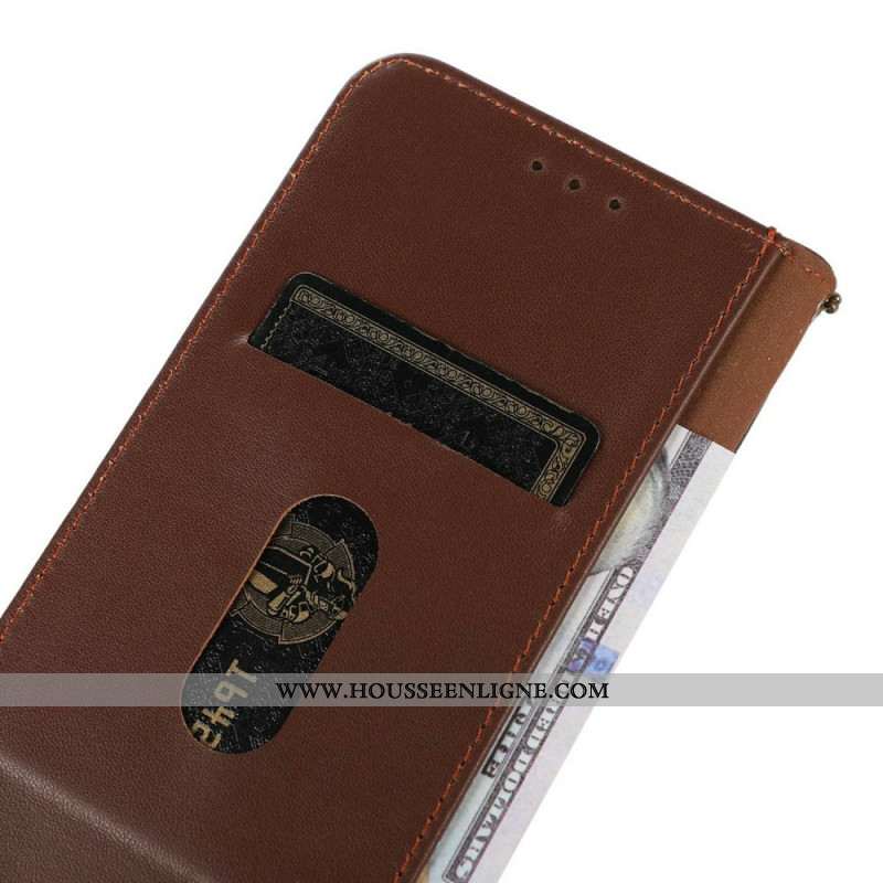 Flip Cover OnePlus 13R Cuir KHAZNEH