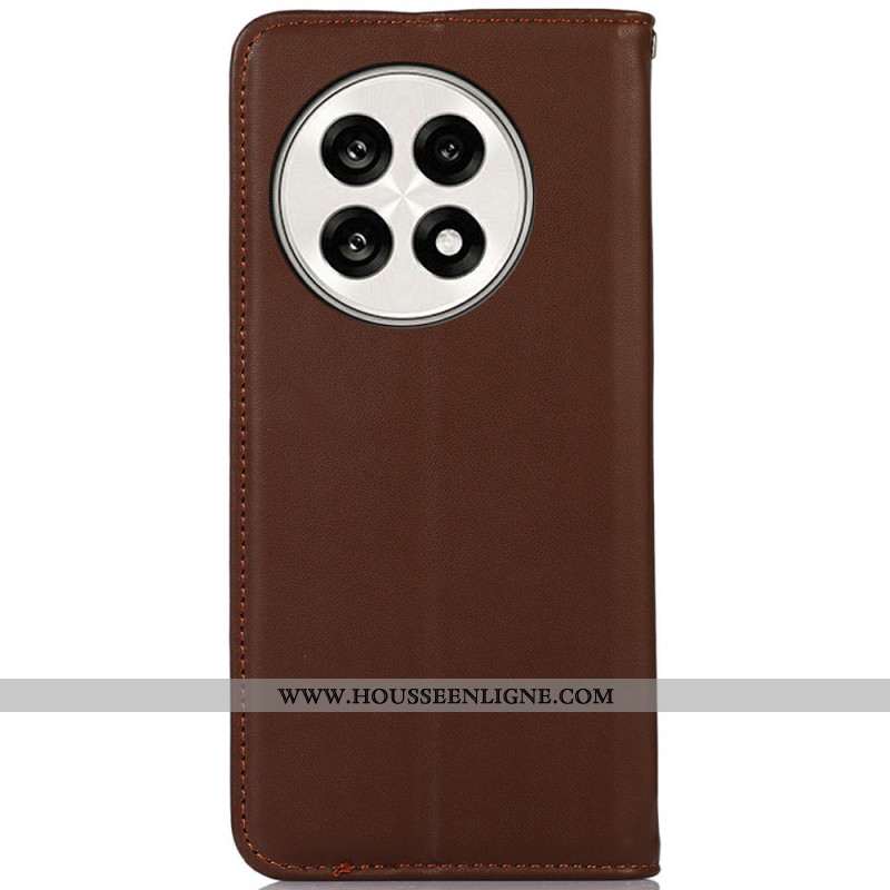 Flip Cover OnePlus 13R Cuir KHAZNEH