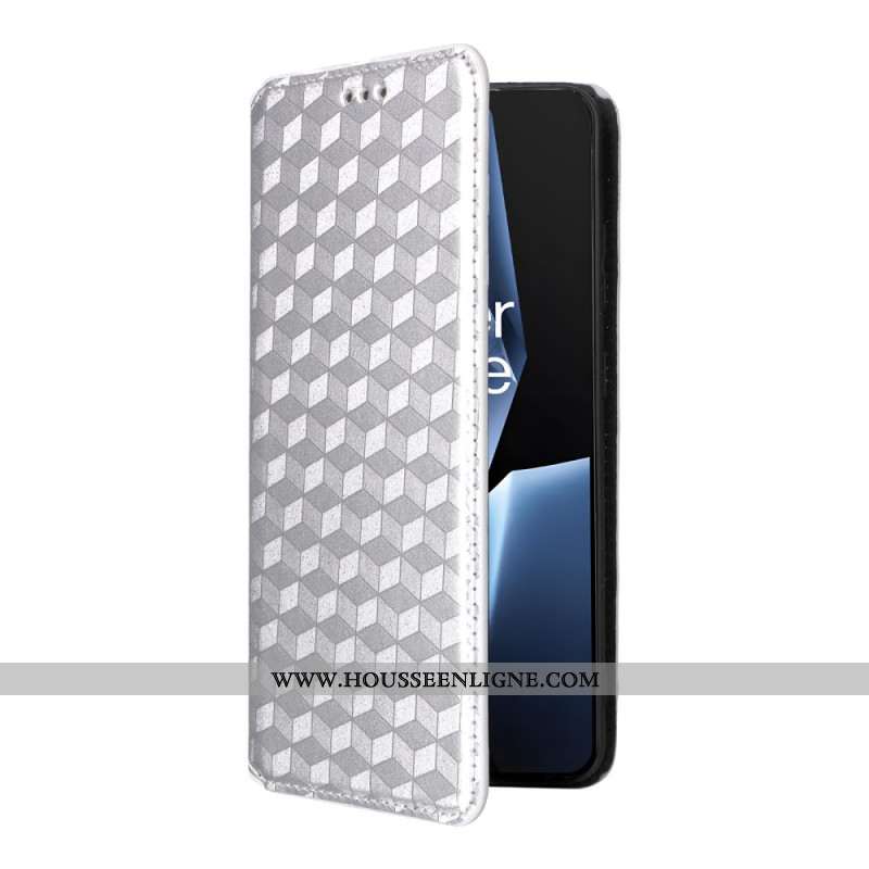 Flip Cover OnePlus 13R Losanges 3D