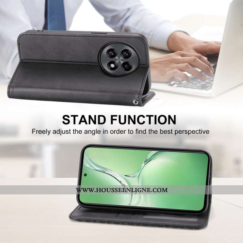 Flip Cover OnePlus 13R Motif Losanges à Lanière