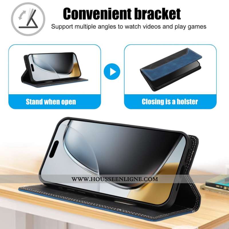 Flip Cover OnePlus 15 5G Protection RFID Bicolore