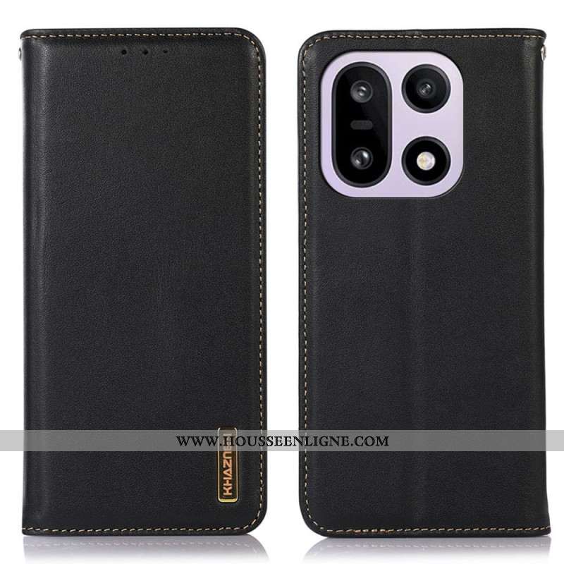 Flip Cover OnePlus 15 Cuir KHAZNEH