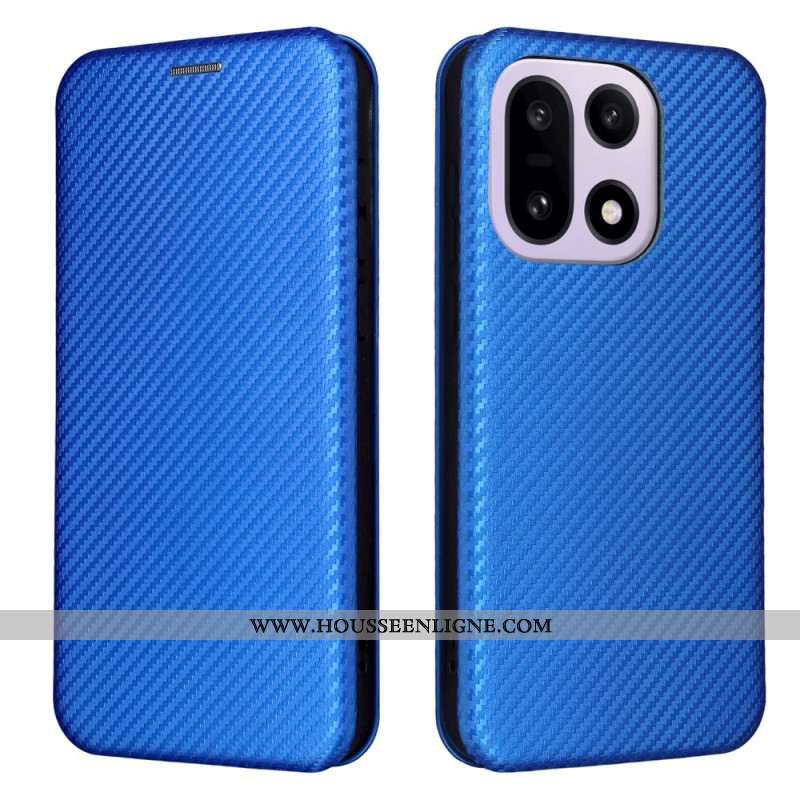 Flip Cover OnePlus 15 Fibre Carbone