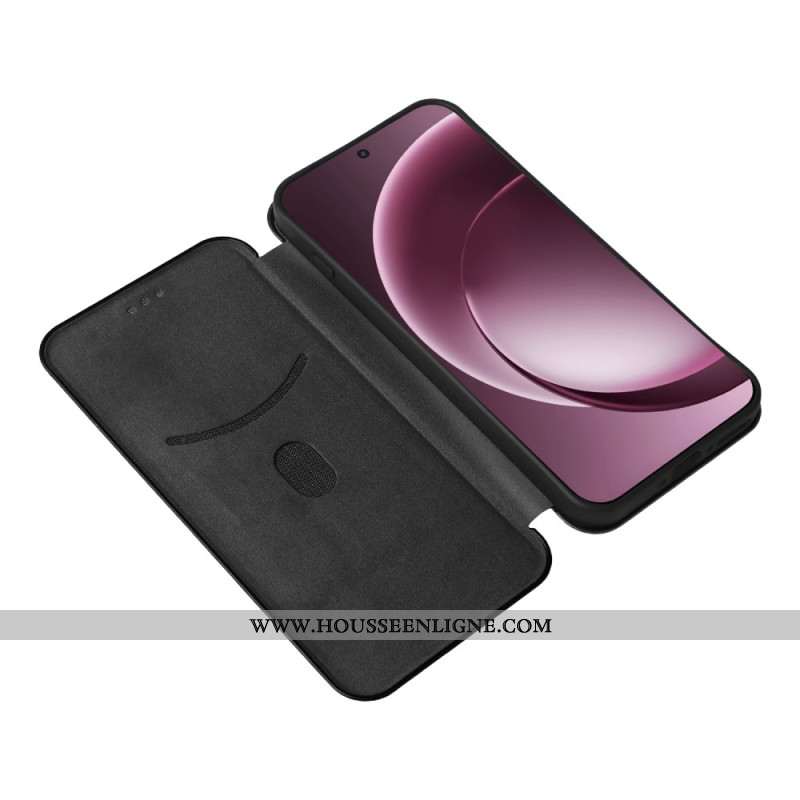 Flip Cover OnePlus 15 Fibre Carbone