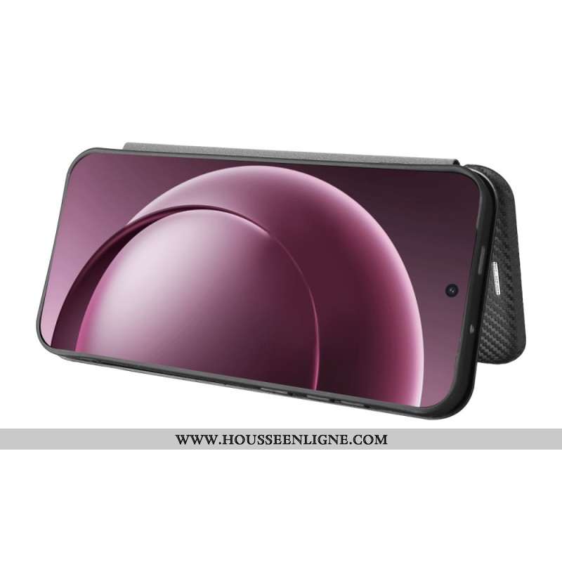 Flip Cover OnePlus 15 Fibre Carbone