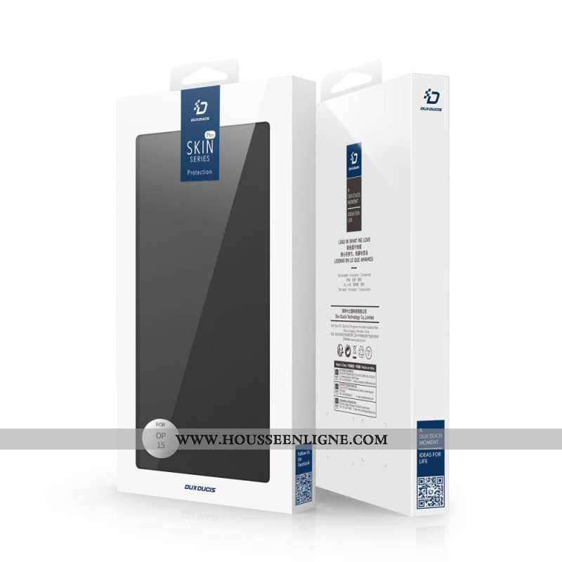 Flip Cover OnePlus 15 Skin Pro Series DUX DUCIS