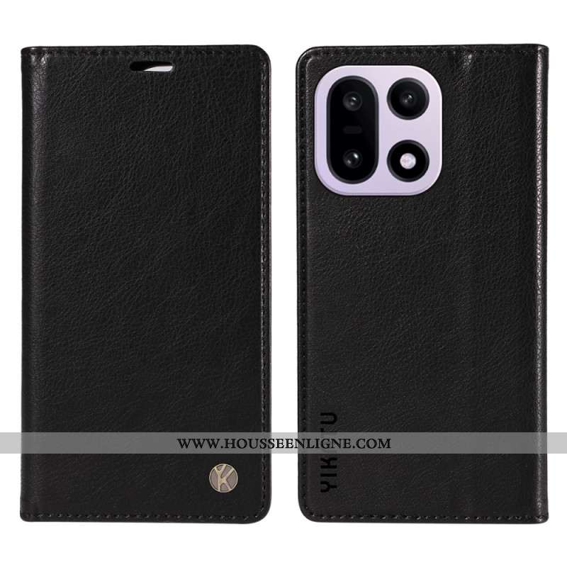 Flip Cover OnePlus 15 Vintage YIKATU